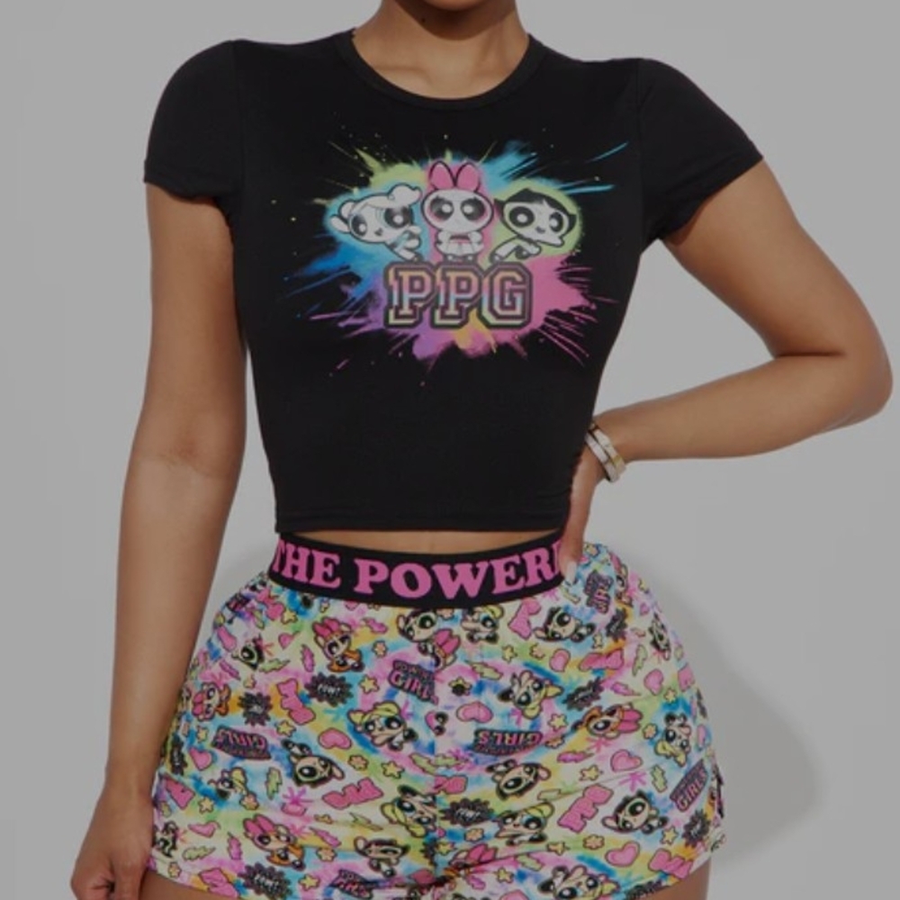 Powerpuff Girls Pajamas Set Brand New